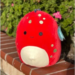 Squishmallows Dolan the Red Dinosaur